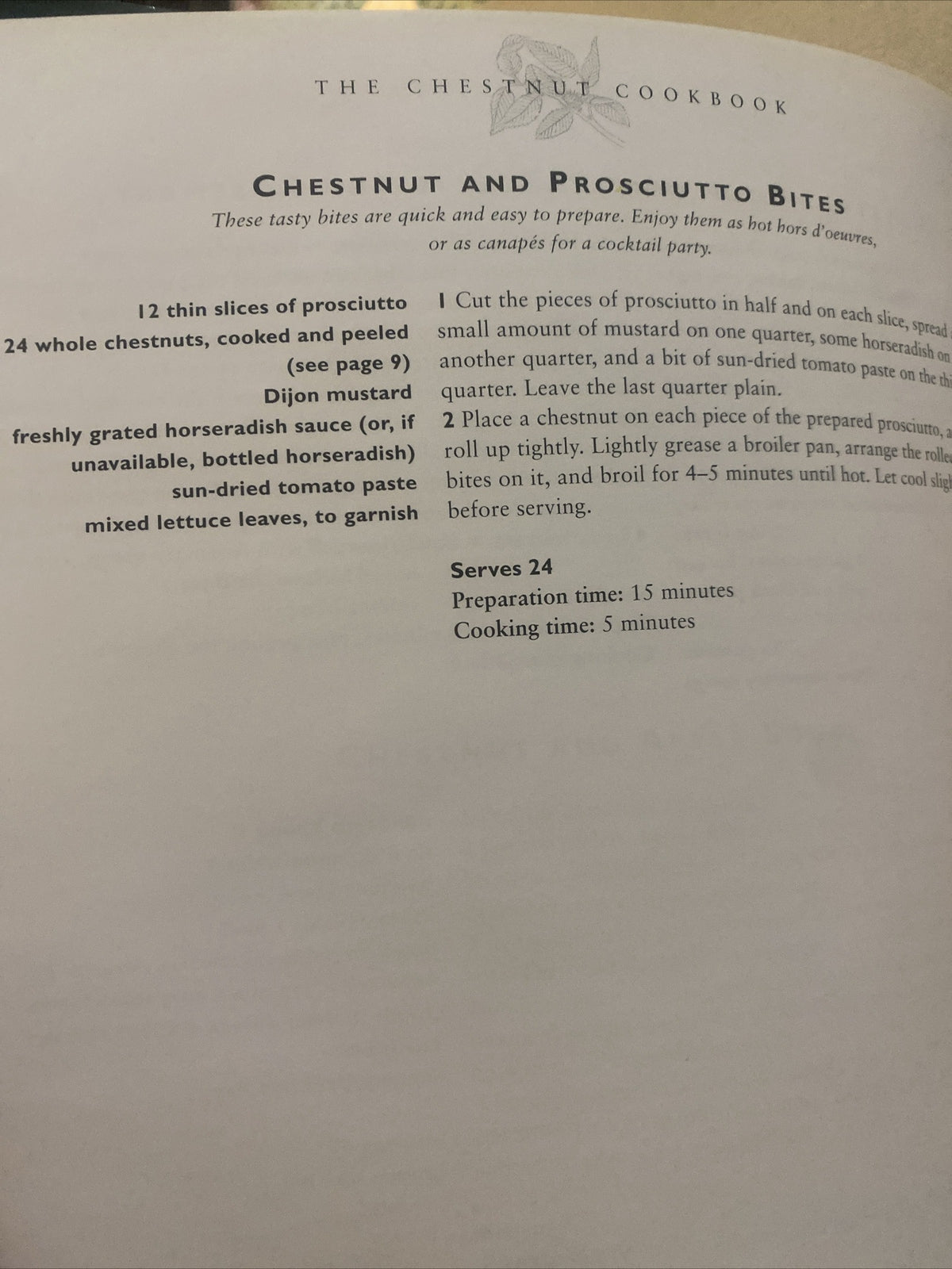 The Chestnut Cookbook Hamlyn Cookbook Series