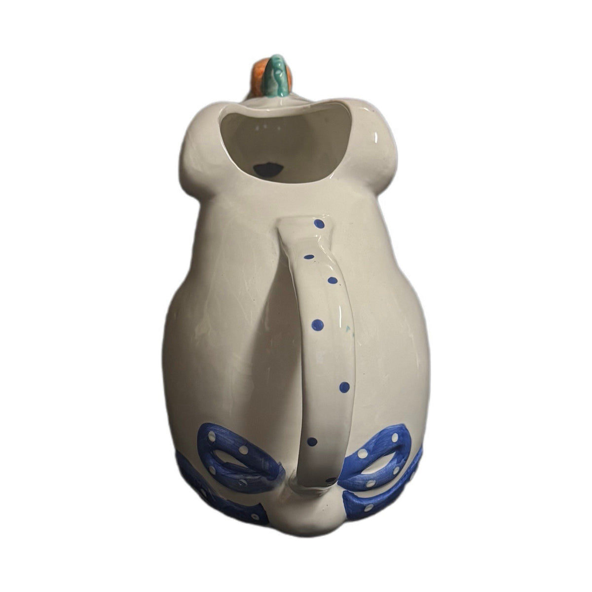 Coco Dowley Rabbit Pitcher 7” Ceramic Bunny Taiwan Juice Lemonade Easter Decor