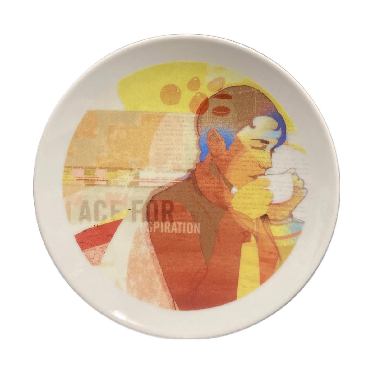 Starbucks Set of 6 Collectable Dessert Plates Leadership Conference 2005- 6"D