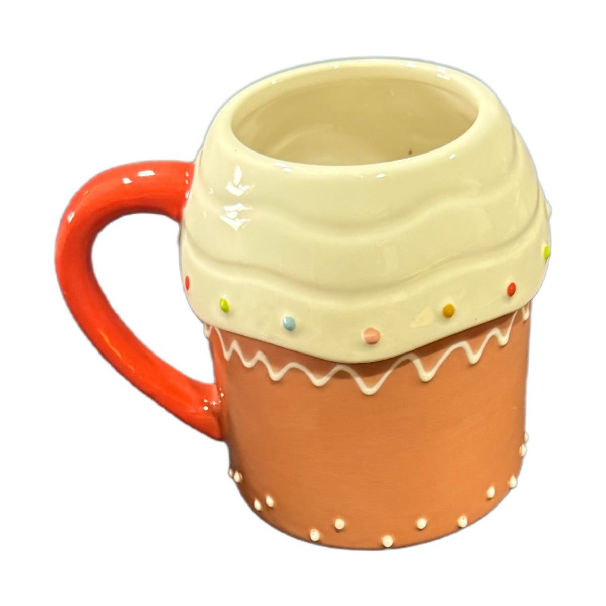 Set of 2 Threshold Target Gingerbread Mugs – Girl & House – Holiday Stoneware