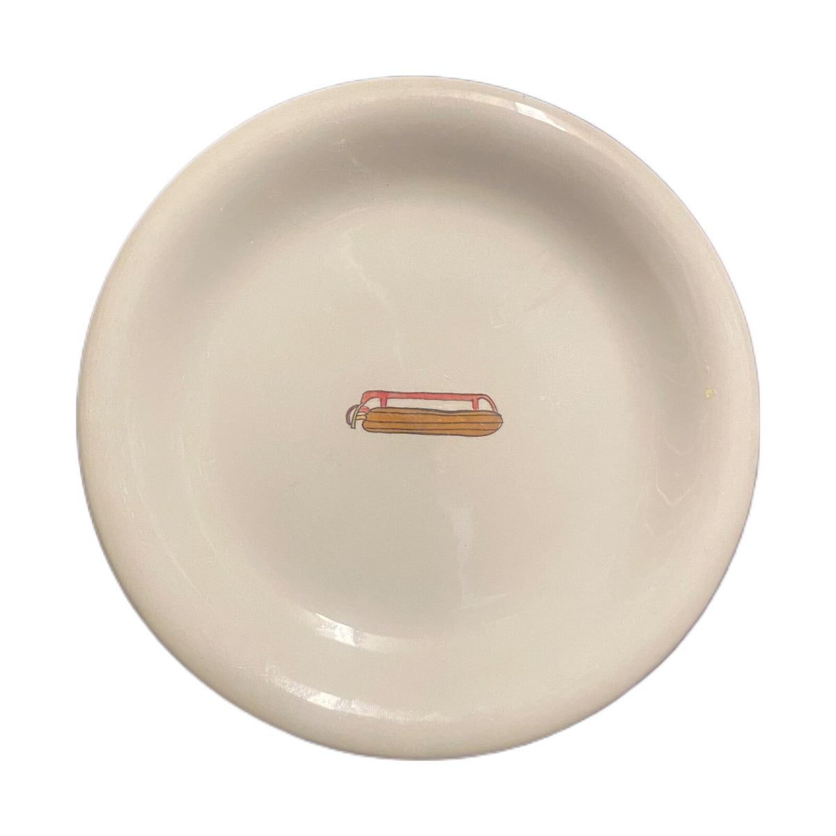 HAUSENWARE Inc. 6 Appetizer Bread And Butter Dessert Plates 2002 Ceramic