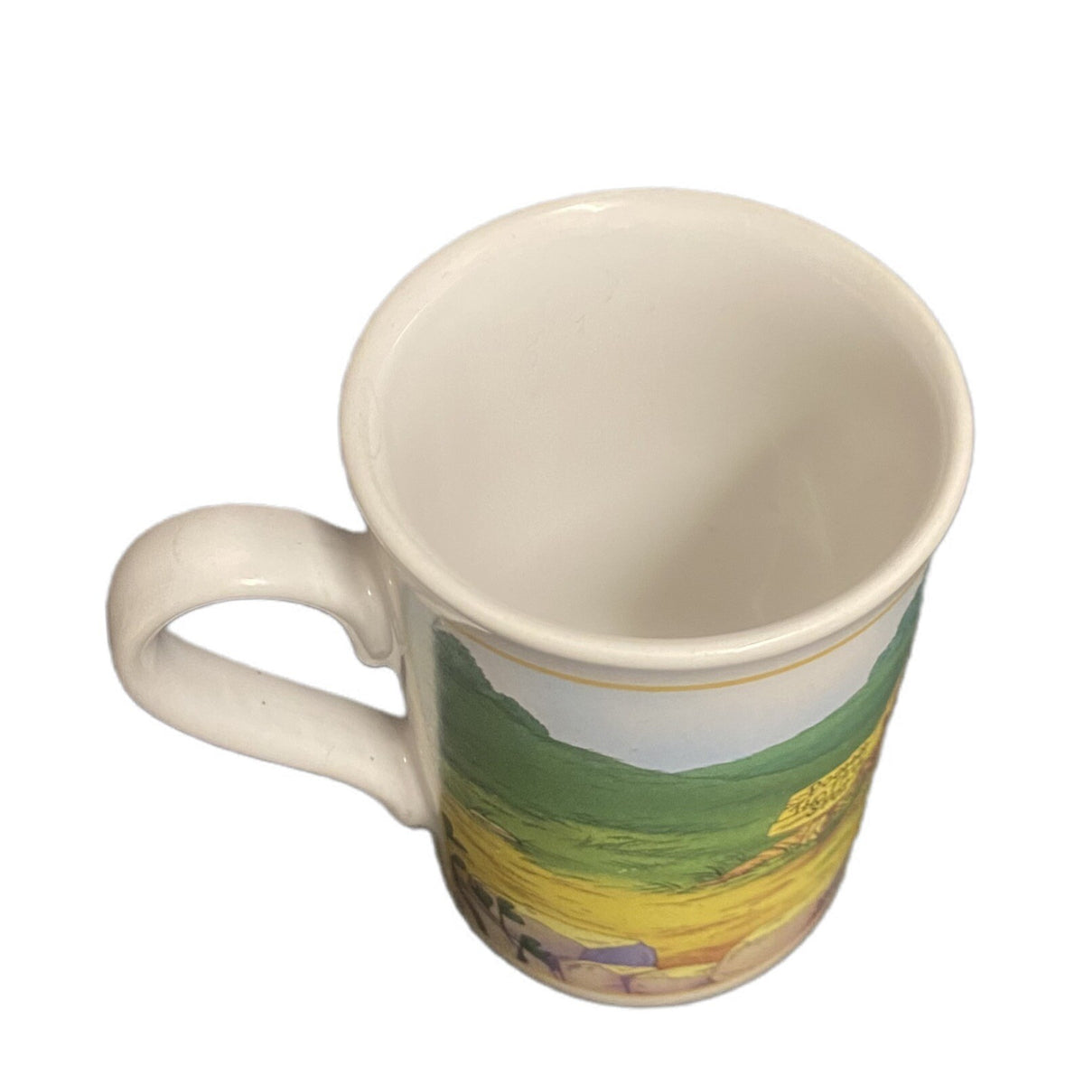 Disney Mug WINNIE THE POOH Pooh's Thotful Spot Houston Harvest Coffee Tea Cup