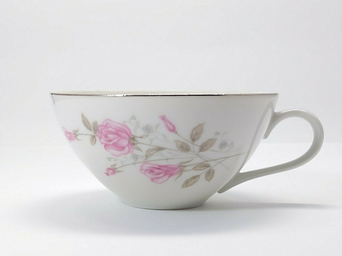 Rosemont Japan Fine China 1971 Dinnerware Collection Pink Roses Floral