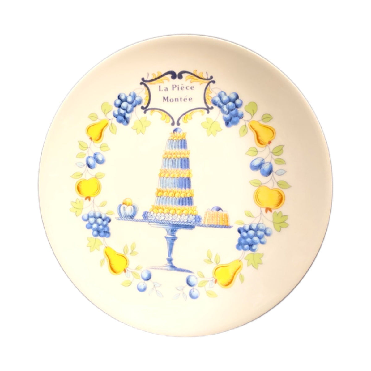 Rare FLORENCE LIMOGES France 6-Porcelaine d'Art Creations Dessert Plates