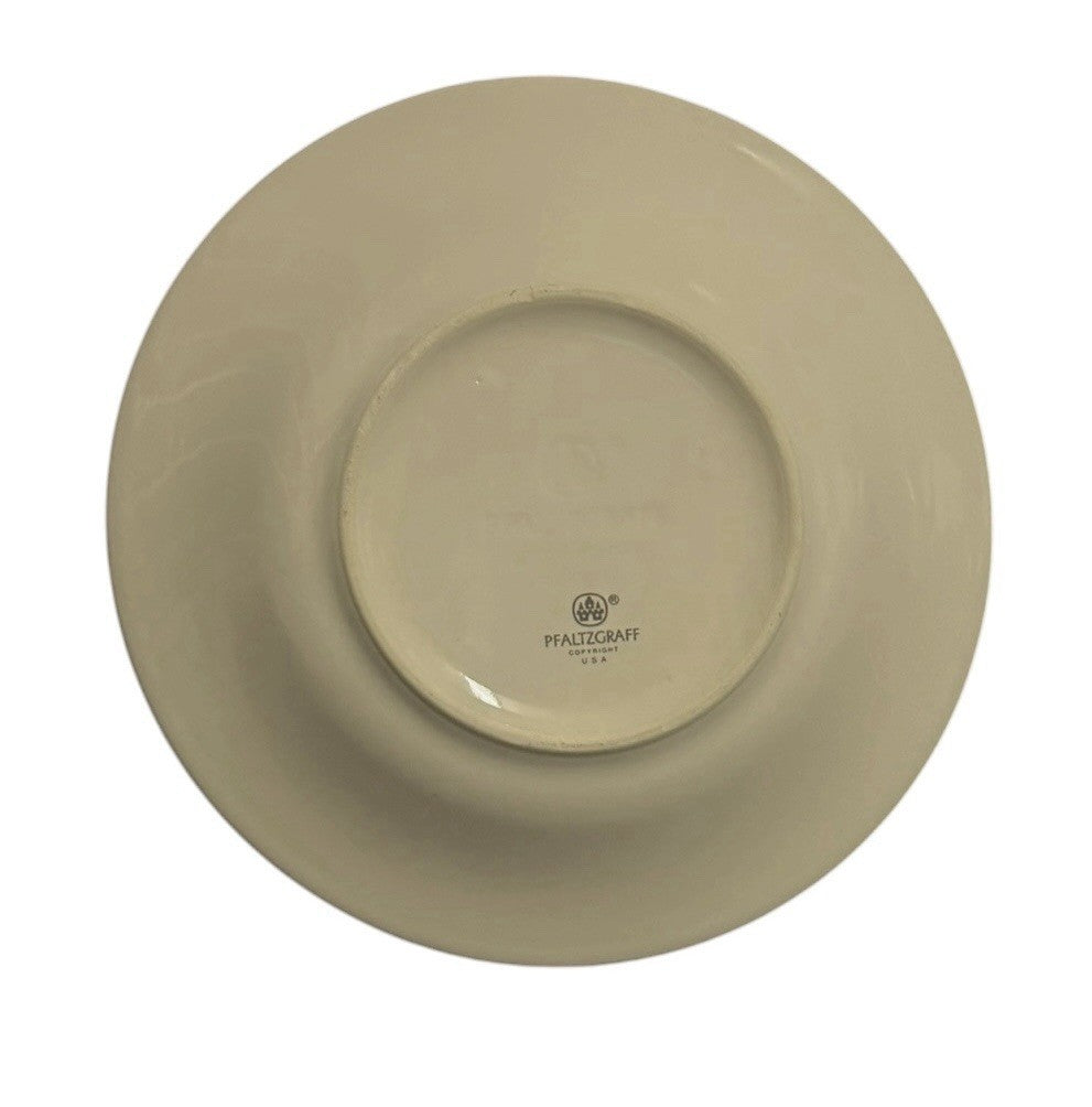 Pfaltzgraff Arbor Vine Set of 7 Salad Plates 7 1/4" Stoneware Floral USA