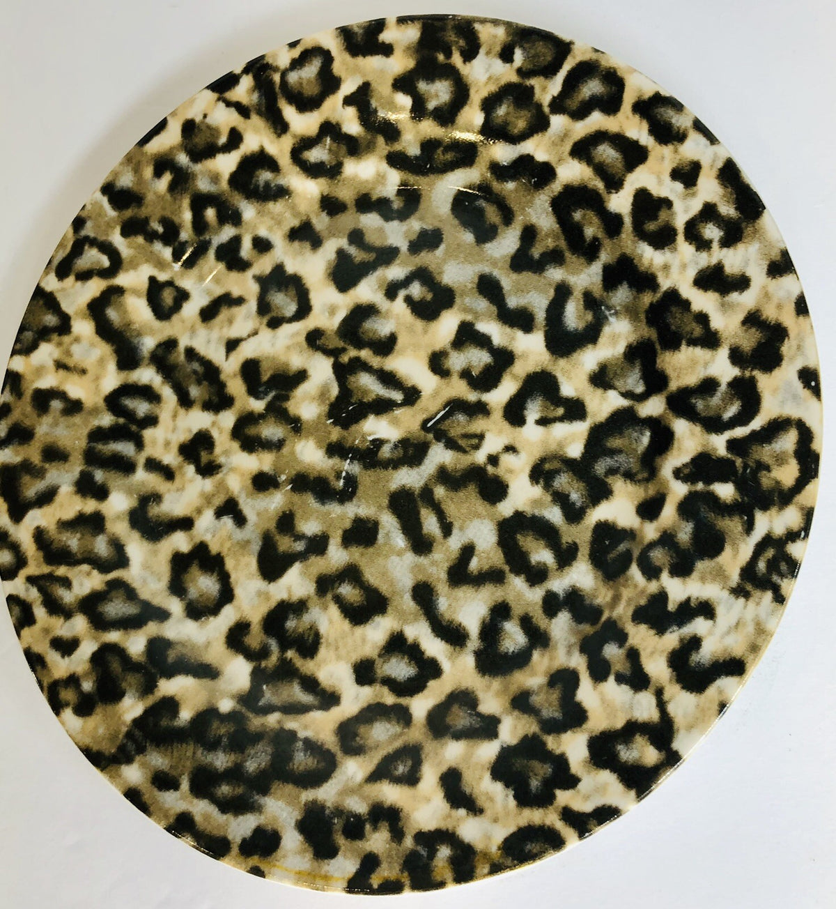 LEOPARD Tienshan Fine China Dinnerware Collection Animal Print Brown Tan Black