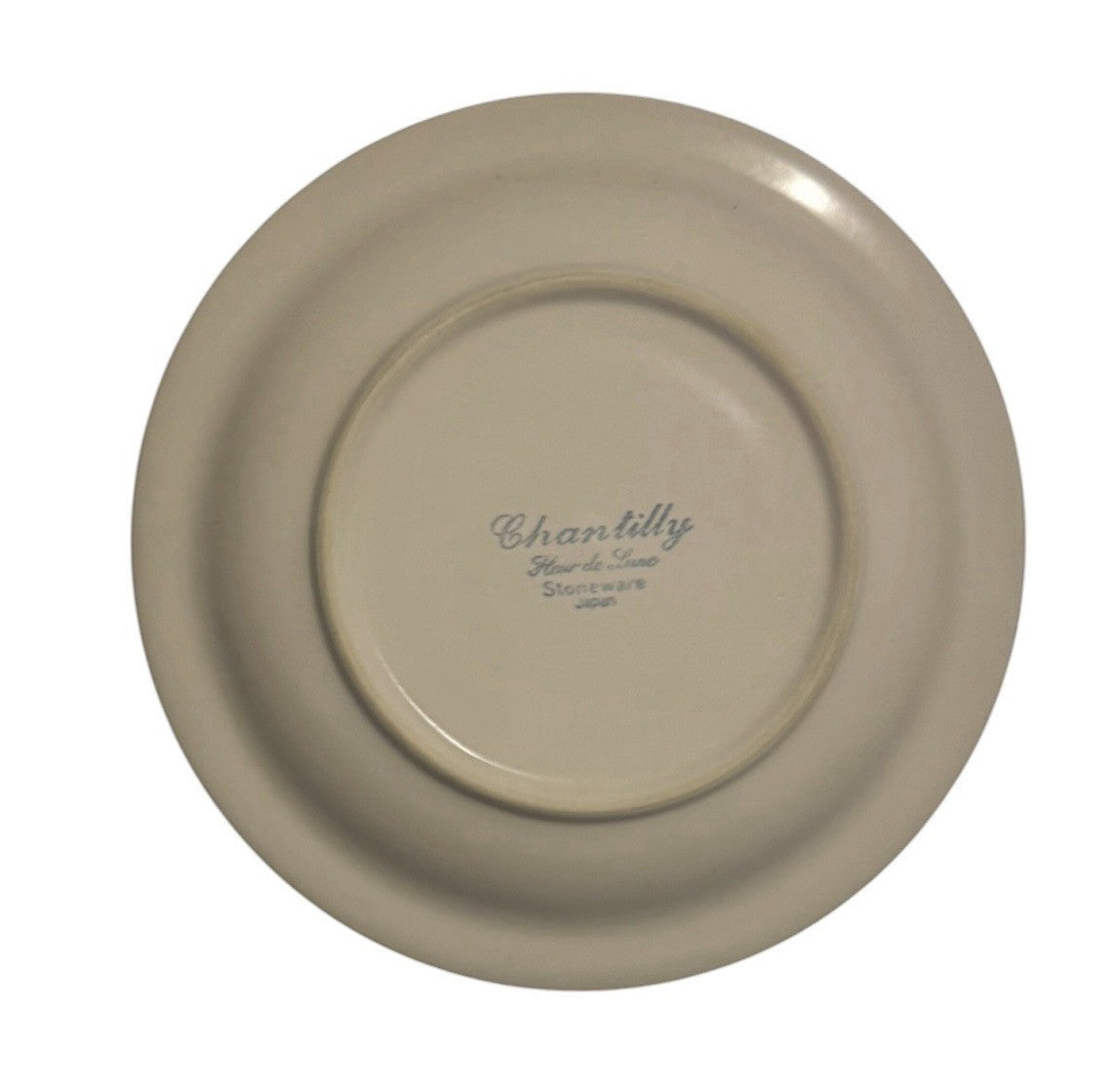 Set of 5 Chantilly Fleur de Lune Stoneware Cups & Saucers Japan Floral