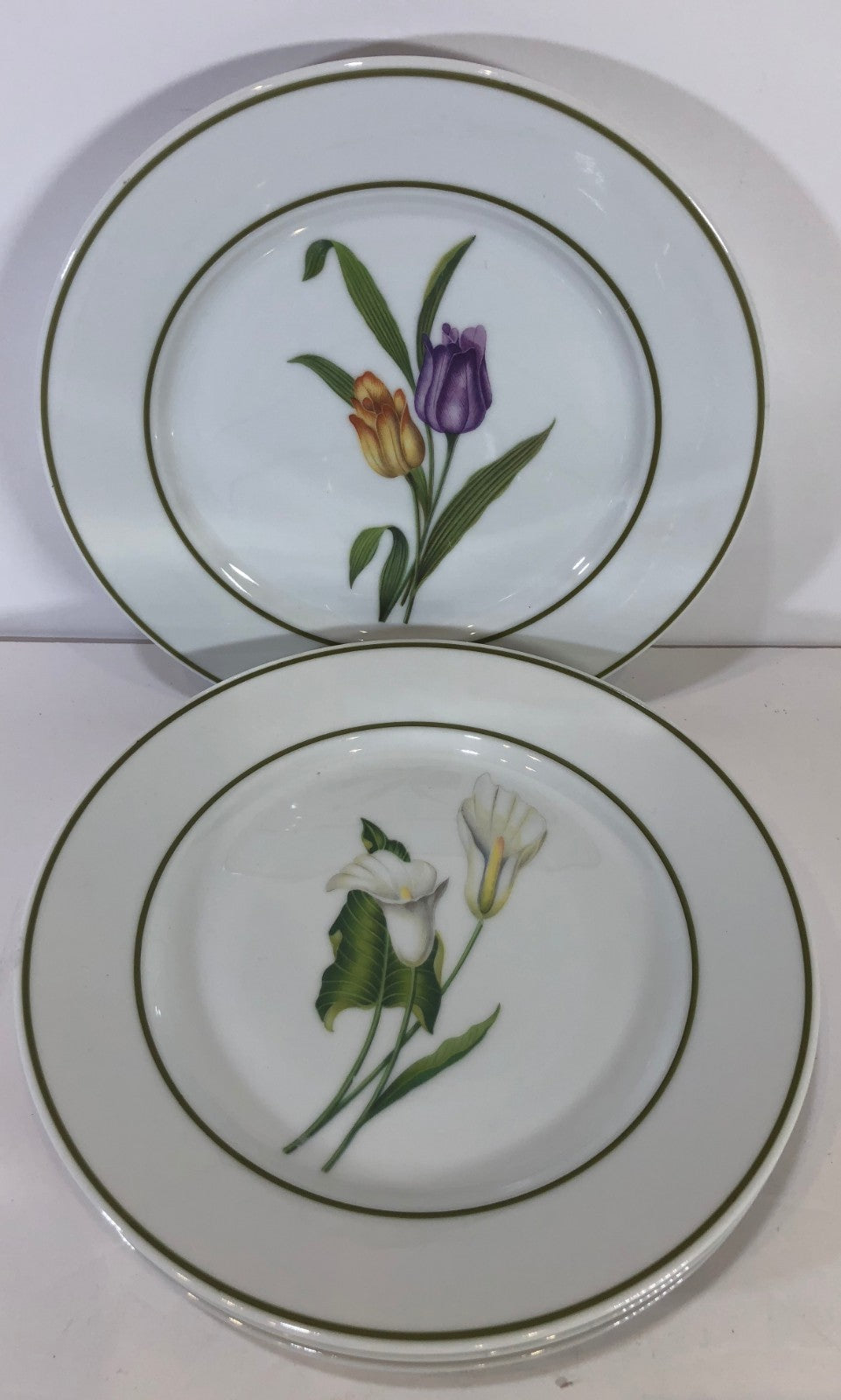 Vintage Bavaria JKW Porcelain Salad Plate Western Germany "Josef Kuba"