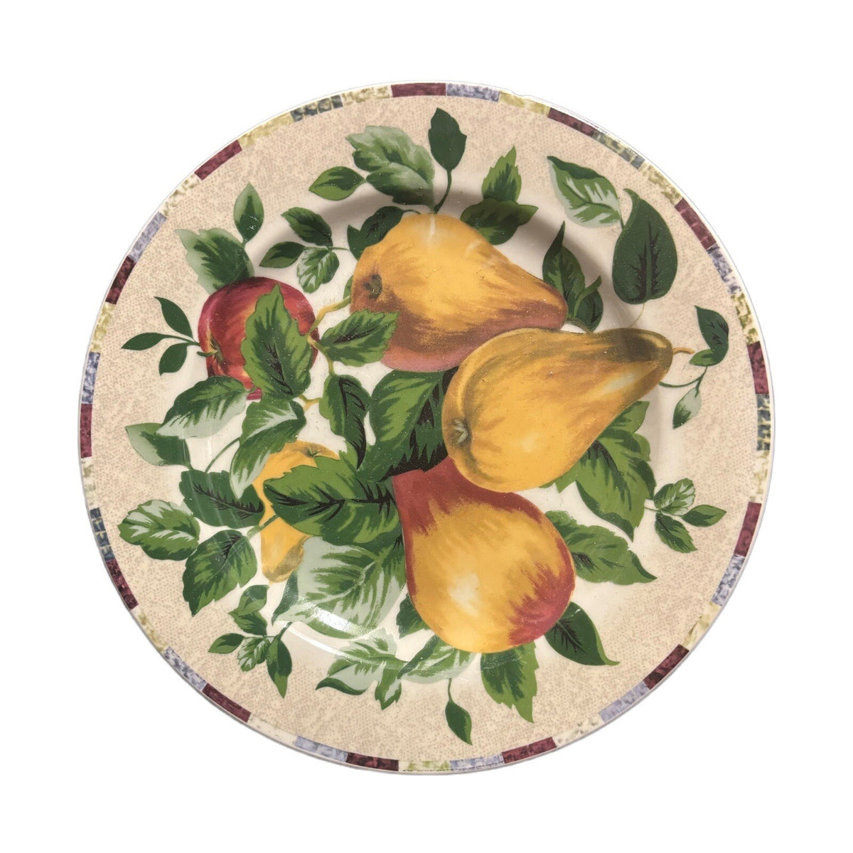 The Sakura Table 4-Salad Plates Sonoma Ceramic Dessert Dish Excell Home Fashions