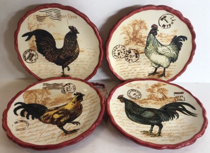 Mini Plates Coasters Home Accent Collectors Collection Decorative Dish 