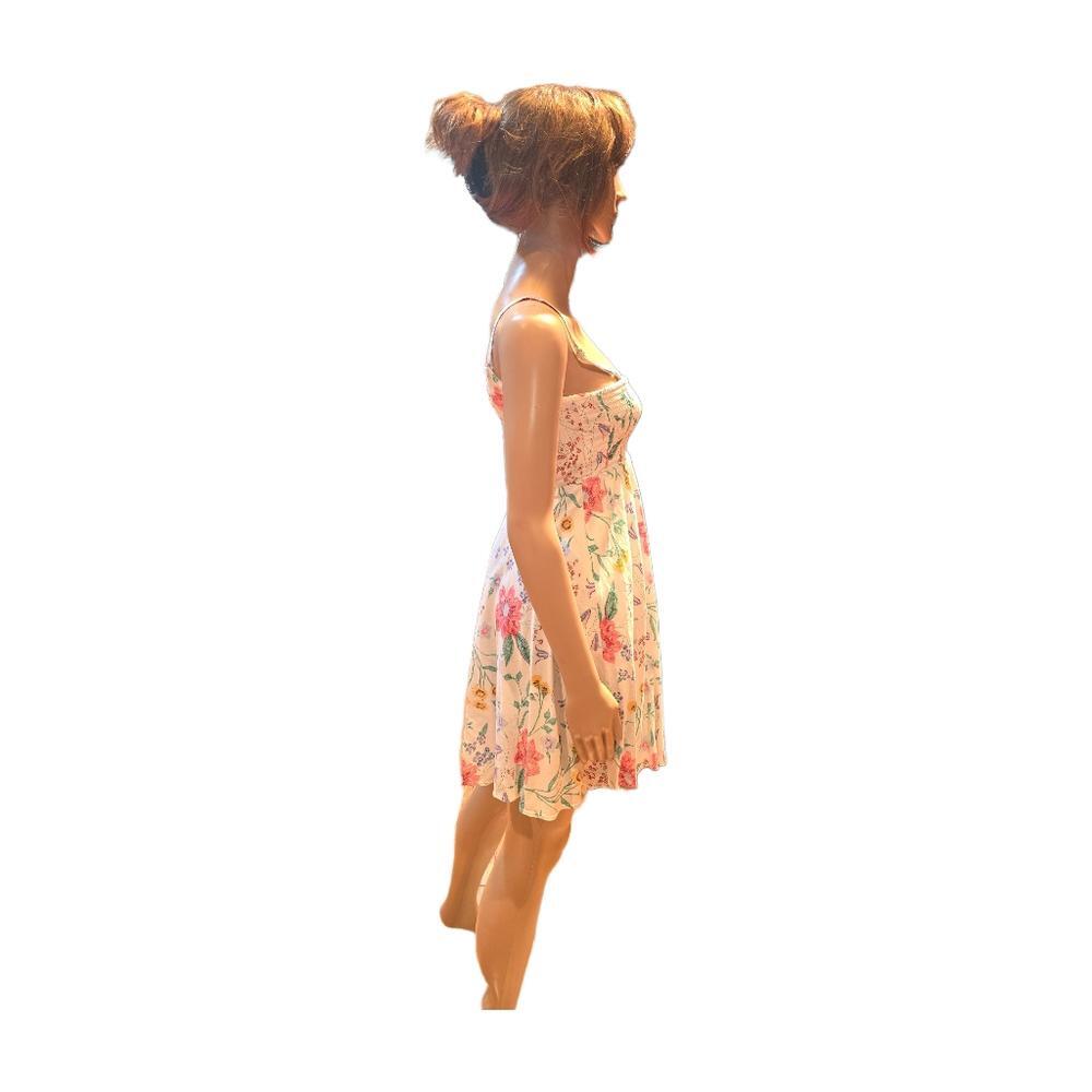 Old Navy Floral Summer Dress Keen Length Flowy Sleeveless Pink XS TP