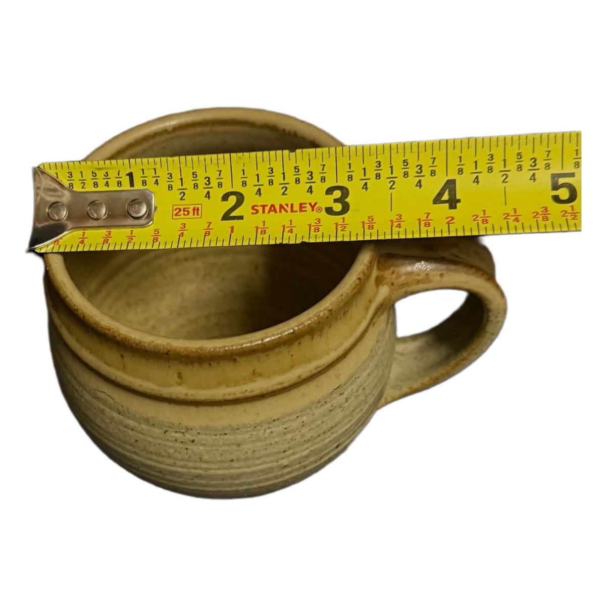 Signed Marie Summers Vintage Ceramic Mug with Lid 3.25” – Studio Pottery Cup