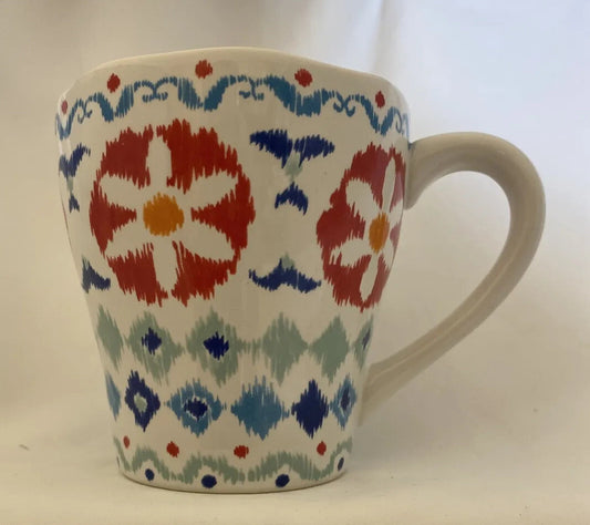 222 Fifth Mug HANNA PTS Int'l Fine China Porcelain Coffee White Tea Cup 12 oz