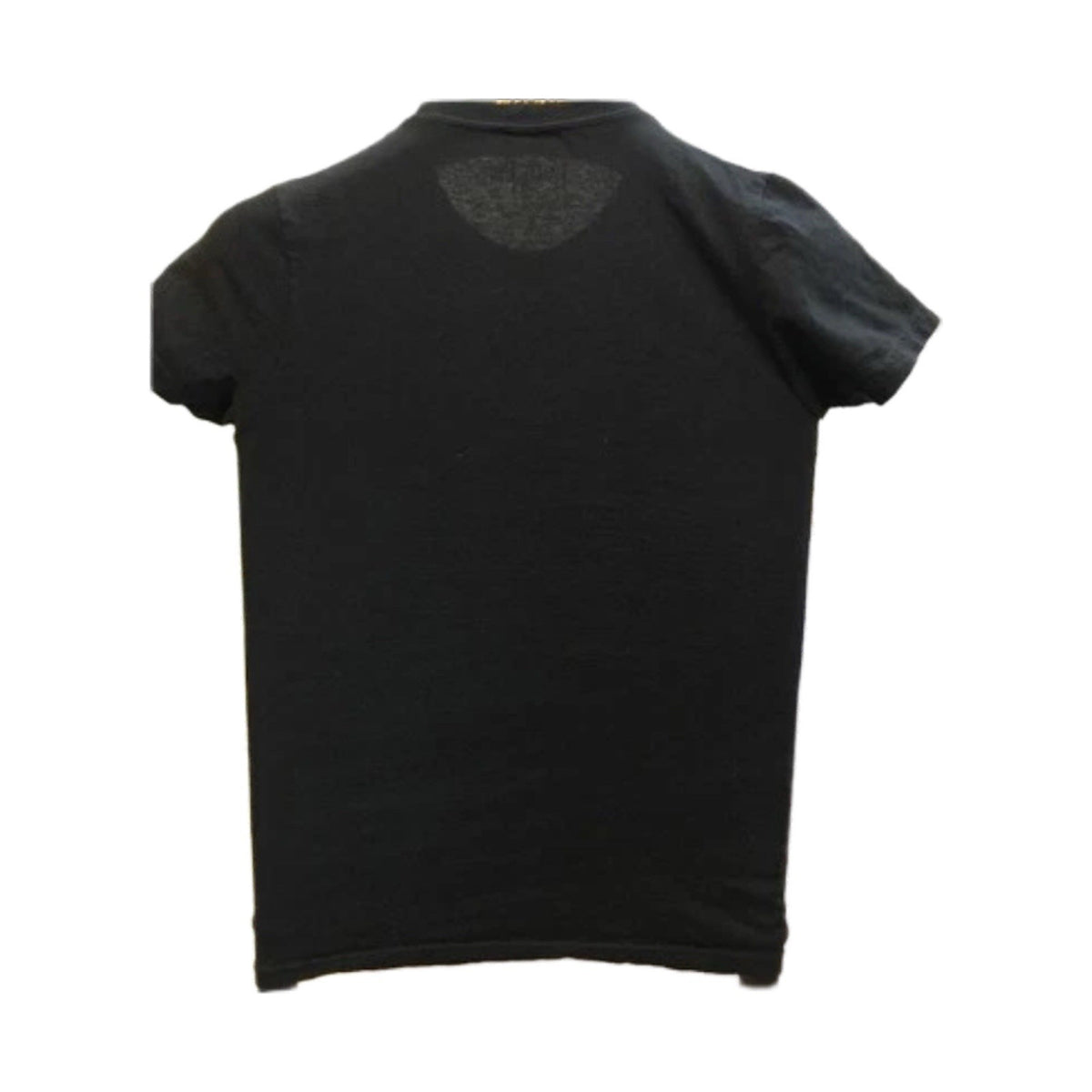 Harry Potter Hogwarts Black Tee Women’s M Warner Bros Gold Crest 100% Cotton