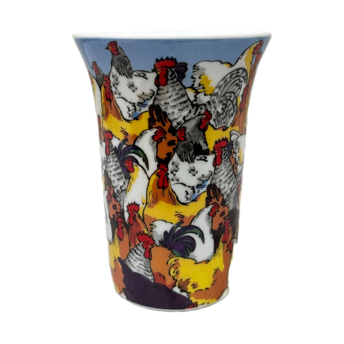 Paul Cardew ROOSTERS Mug Coffee Cup Mug Designed in England 2008