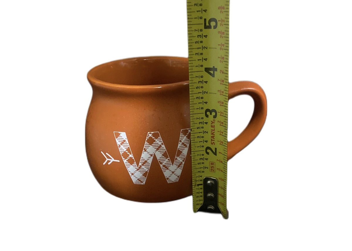 Threshold Mug Monogram Initial W Stoneware Coffee Tea Cup 16 oz.