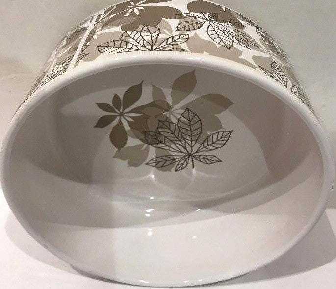 Signature Housewares JUNGLE Casserole Room Creative Floral Dish 7 5/8" D x 3” H