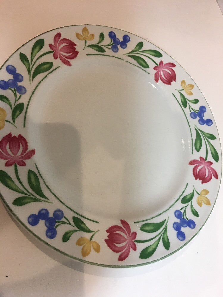 Farberware DORCHESTER 2 Piece Place Setting Set For 1 Oven Safe Stoneware 368 A