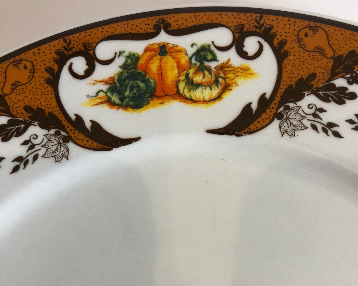 "PUMPKIN HARVEST" By American Atelier Dinnerware Stoneware Collection