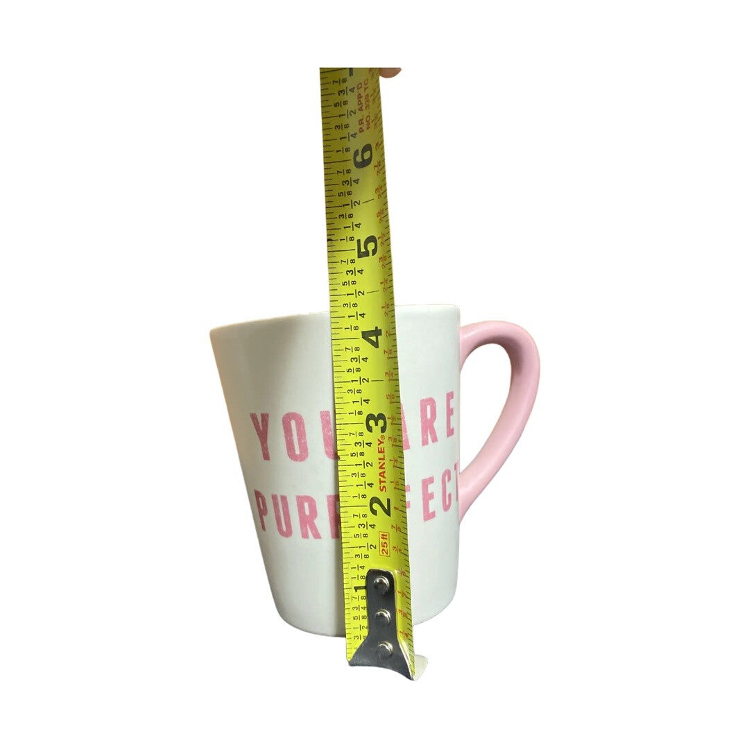 Target Mug YOU ARE PURR-FECT  Stoneware Kitty Cat Inside Perfect Tea Coffee Cup