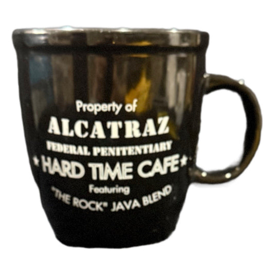 Alcatraz Hard Time Cafe Mug  “The Rock” Java Blend Souvenir Coffee Cup 5" H