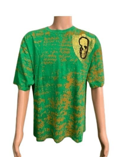 Mecca T-Shirt True Master Men Athletic Green Crew Neck L