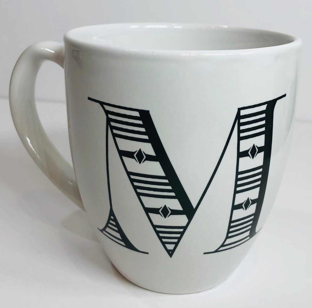 Zrike Brands R2 Monogram Mug/Cup Personalized Name Letter Initial Collection