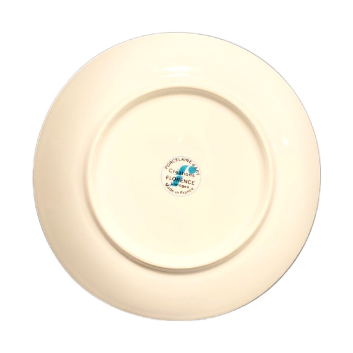 Rare FLORENCE LIMOGES France 6-Porcelaine d'Art Creations Dessert Plates