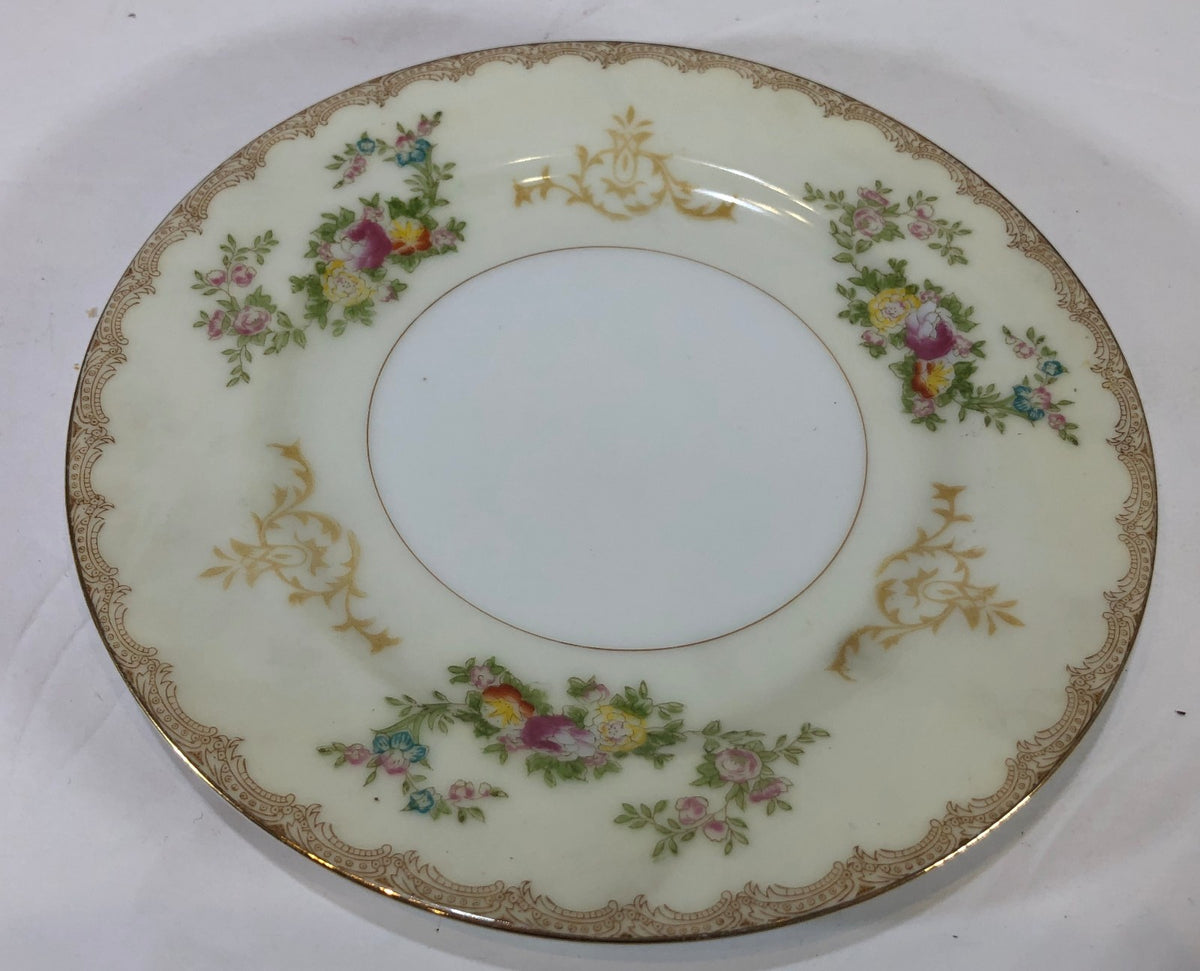 Vintage MEITO China Flora Hand-Painted Japan Dinnerware Collection