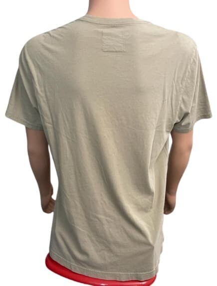 T-Shirt The Player  "XL" Beige Black Gold Mens Cotton Tee Top