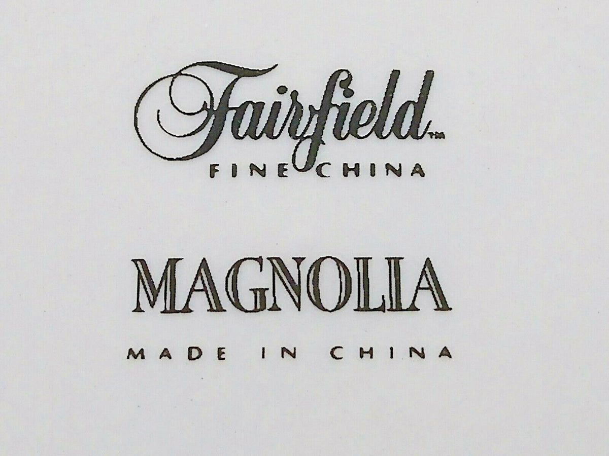 Fairfield Fine China Magnolia Dinnerware Collection
