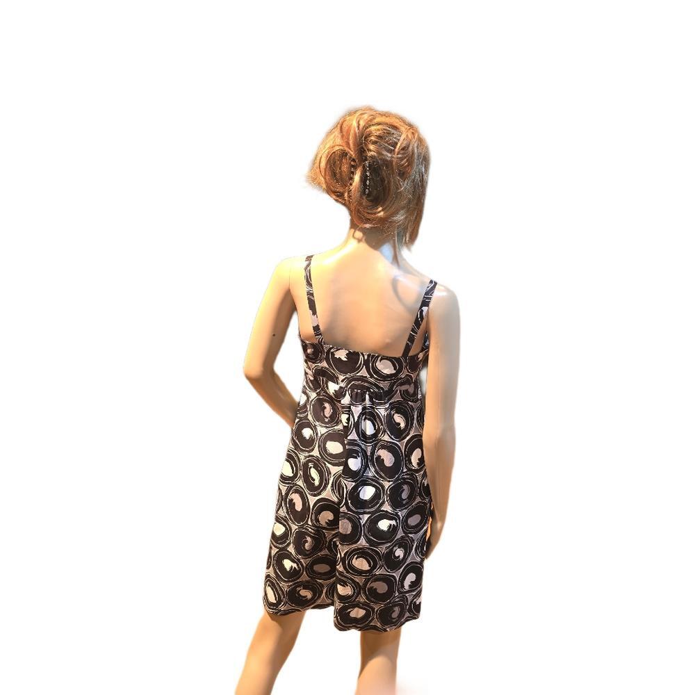 New York & Company Contemporary Dress Retro Sweetheart Neckline Abstract Size 2