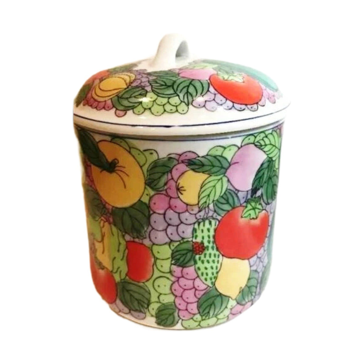 Williams Sonoma Grande Cuisine 3 Canister Set Ceramic Kitchen Jars Circa 2000