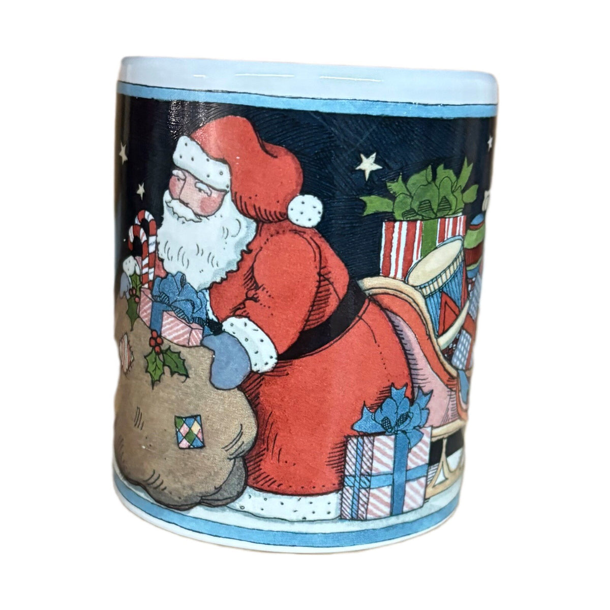 Vintage Susan Winget 2-Mugs Christmas Certified Int’l Ceramic Coffee Tea Cups