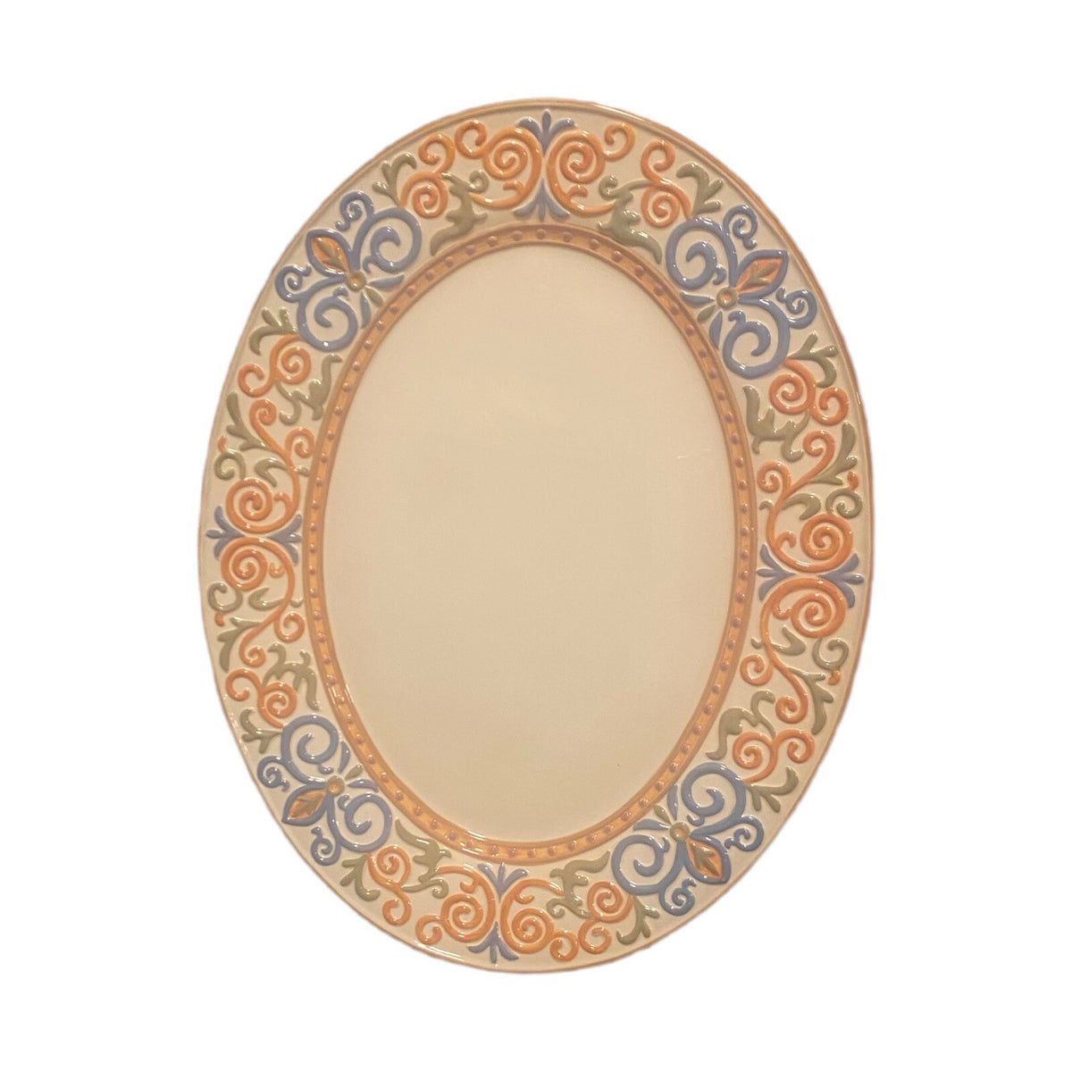 Chris Madden KIRAH Oval Serving Platter JCPenney HOME Stoneware