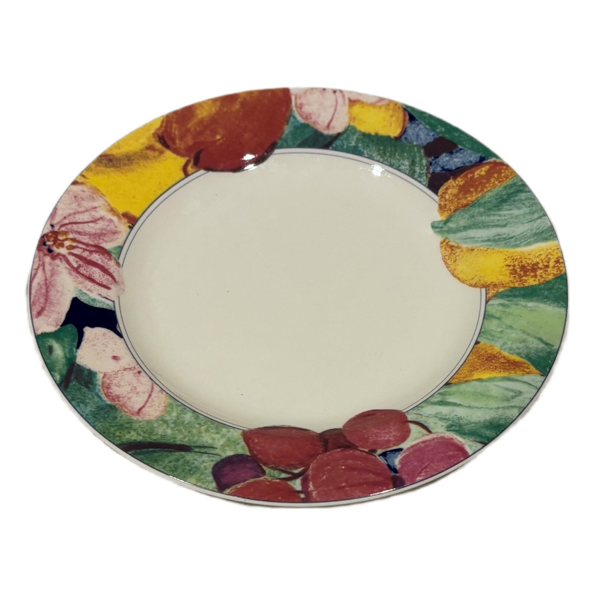 Mikasa Maxima EXOTIC GARDEN 9-Bread & Butter Plates Ceramic Appetizer Dessert