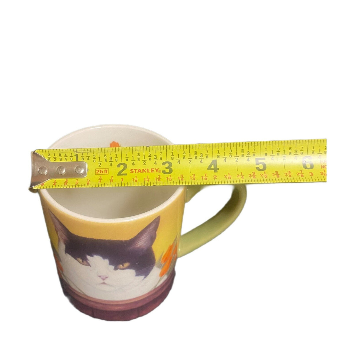 Lang & Wise Mug Cat ISIS BIRKENSEER Coffee Tea Cup By Lowell Herrero 2012