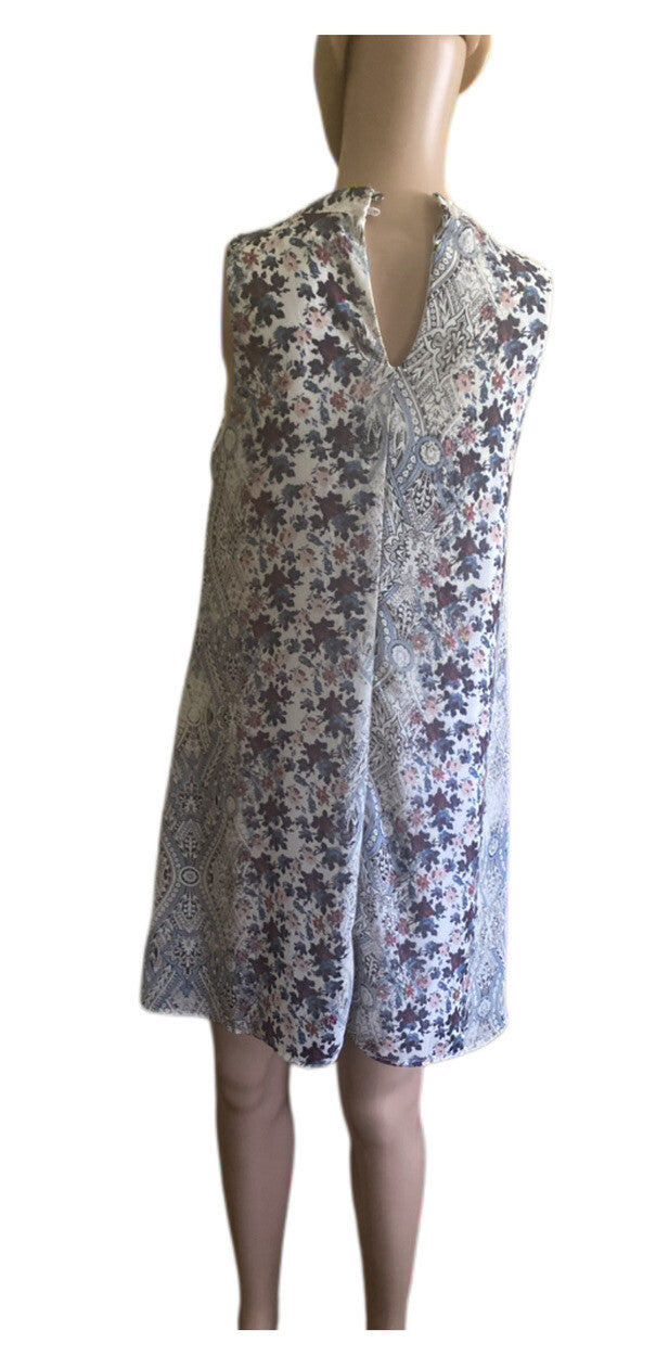 Speechless Dress Mock Neck Floral Sz. Sm