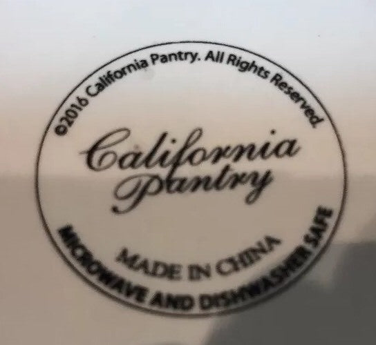 California Pantry Godiva Chocolate 2016 White Coffee Mug Belgium 1926 Tea Cup