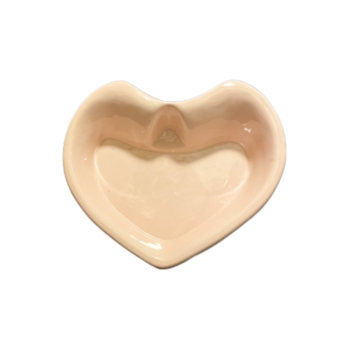 Spot's Diner Pet Bowl Ceramic Cat Dog Food Water Heart Shaped Coastline Imports