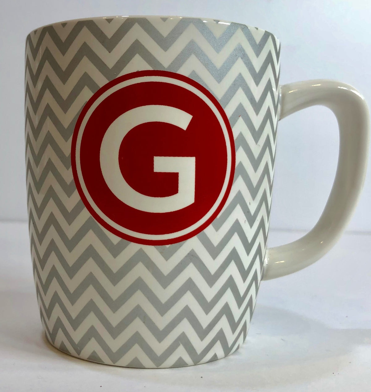 Target Stoneware Monogram Ceramic Coffee Cup Mug Personalized Letter Initial