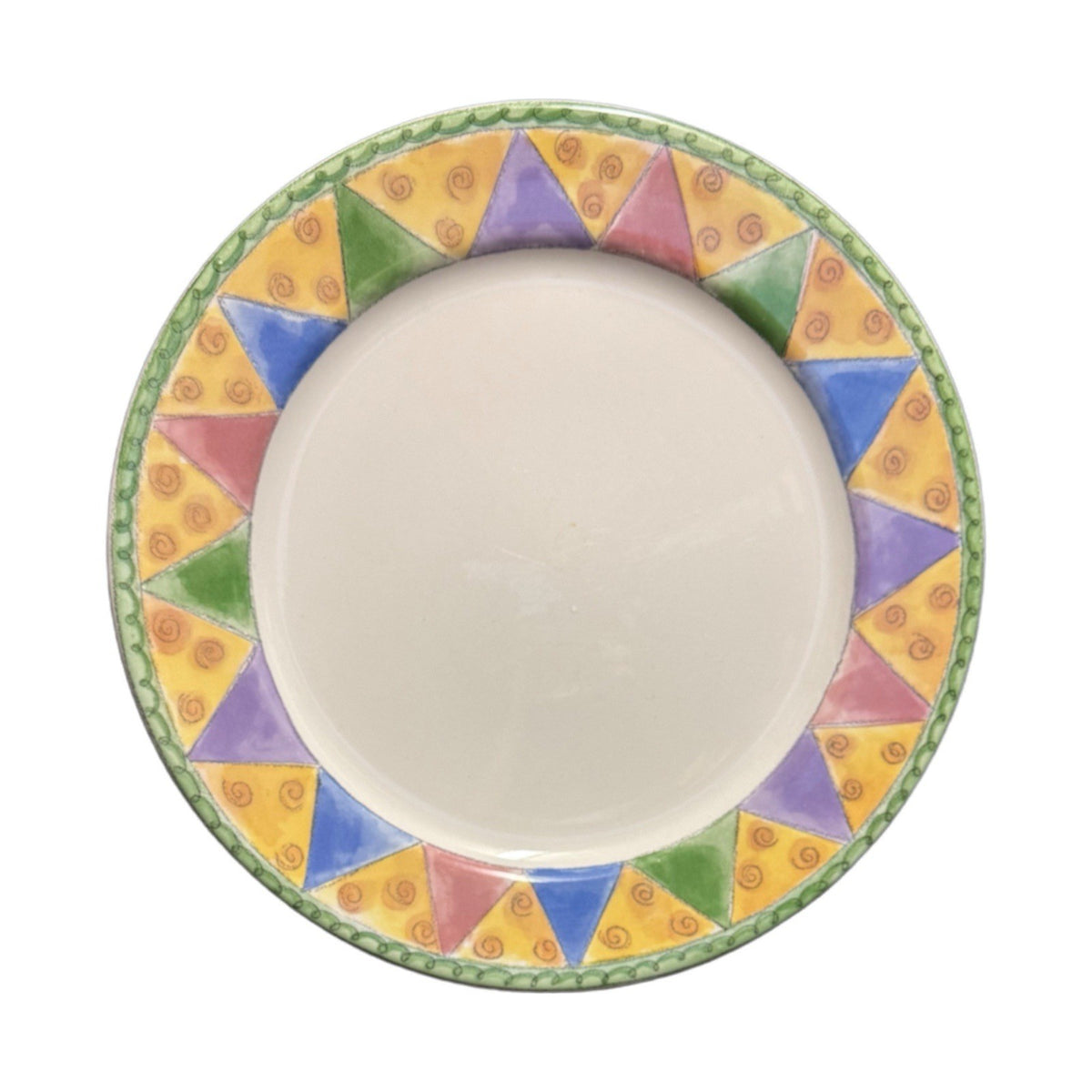 Sango Sue Zipkin 2-Dinner Plates  Marzipan 10 5/8" D Oven Safe 3025