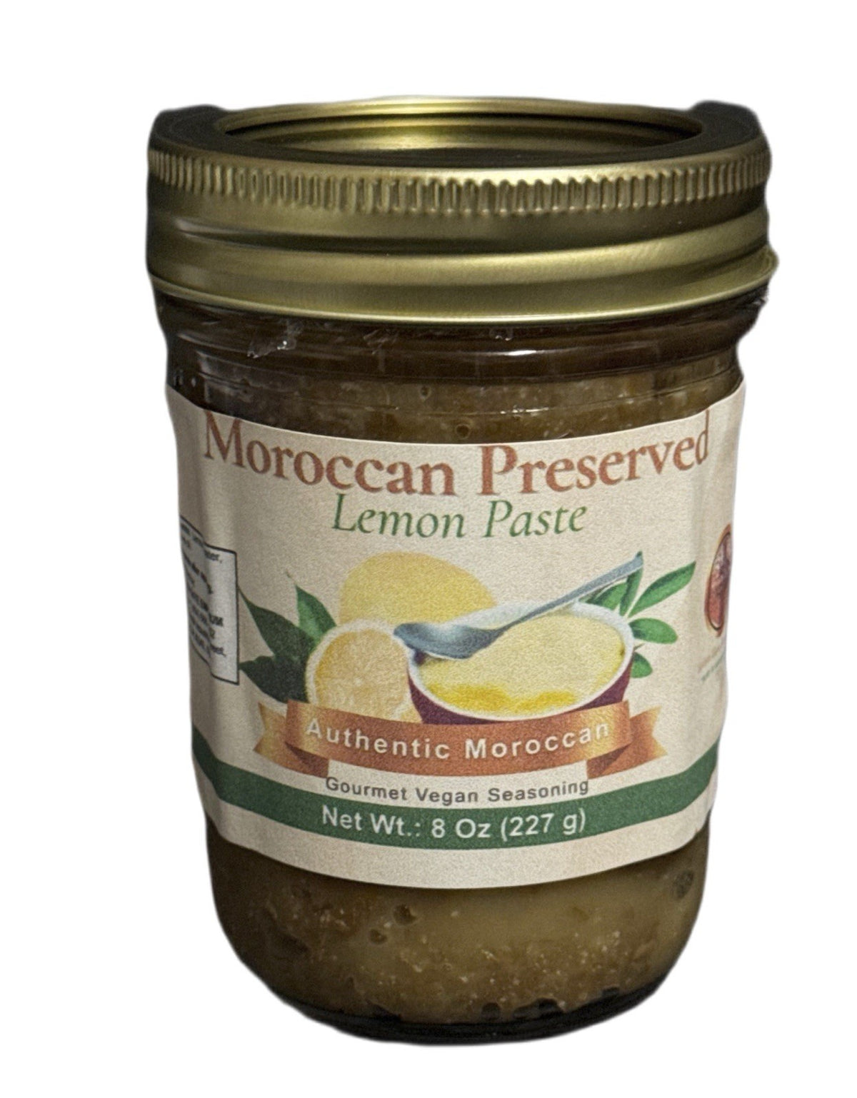 Preserved Lemon Paste Rub Natural Ingredients Authentic Moroccan Chef Made 