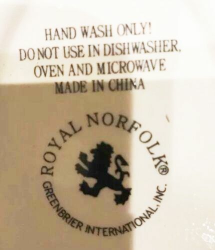 ROYAL NORFOLK Vintage SKULL Dish Candy Bowl