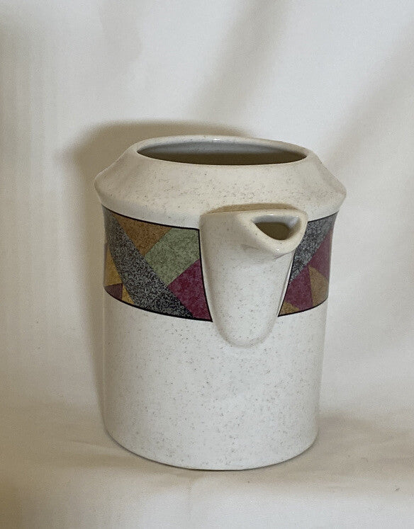 Studio Nova Creamer PALM DESERT Y2216 Milk Geometric Southwestern Oven To Table