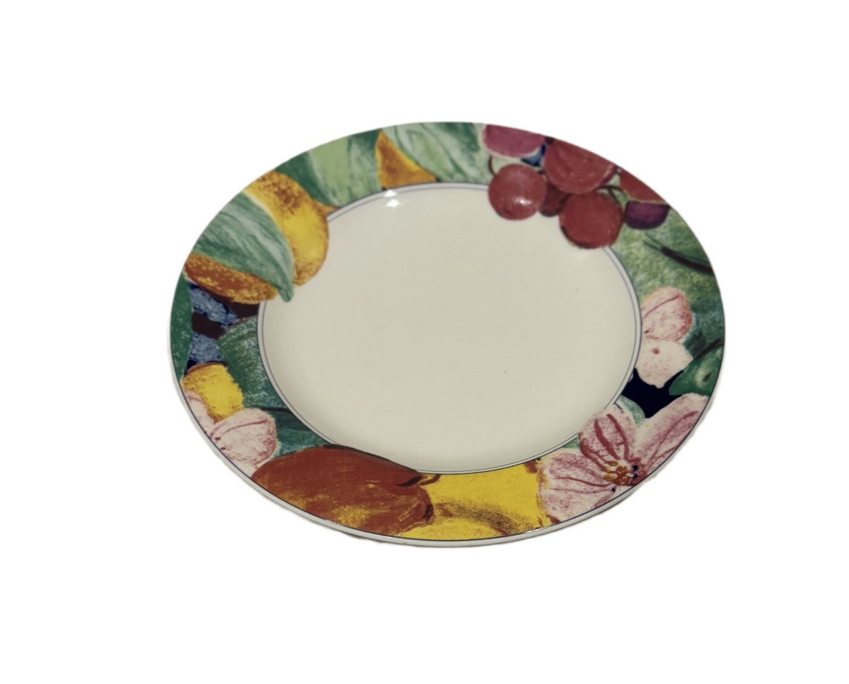 Mikasa Maxima EXOTIC GARDEN 9-Bread & Butter Plates Ceramic Appetizer Dessert