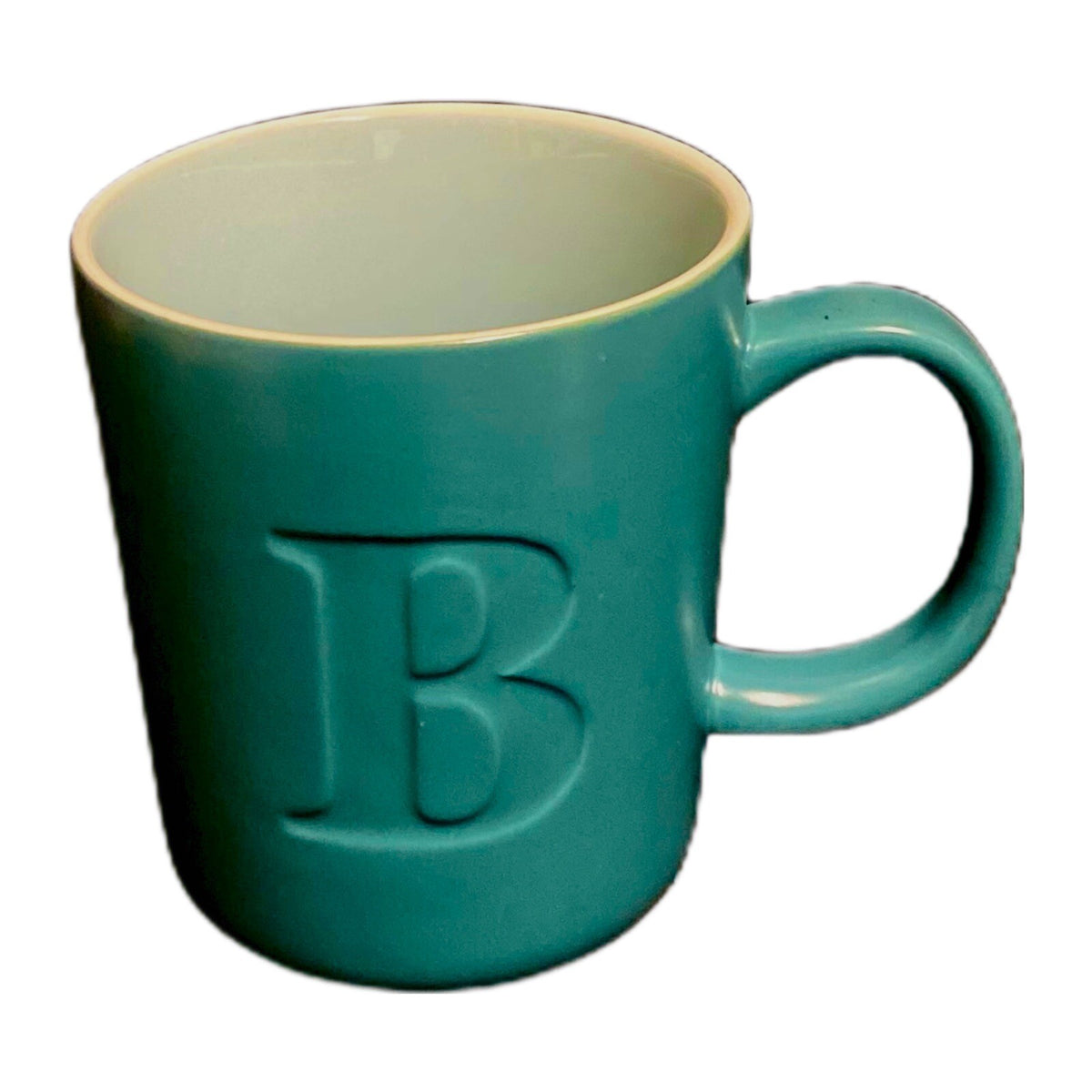 Threshold Monogram Initial B Mug Stoneware Coffee Tea Cup 12 oz.