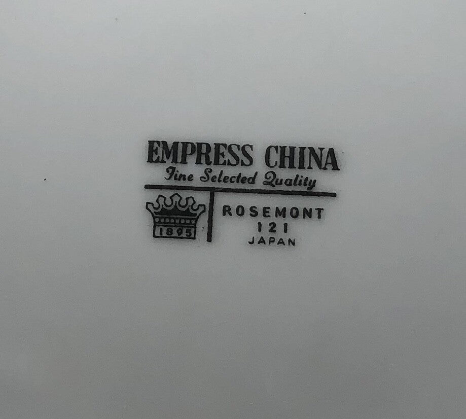 Empress ROSEMONT Fine China Japan 121 Dinnerware Collection