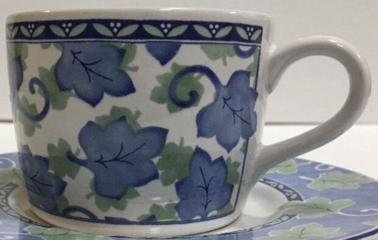 Pfaltzgraff "BLUE ISLE" Dinnerware Serving Ware Collection USA Blue Green White