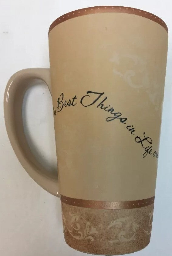 Pavilion Mug Gift Company Latte 18oz.  05006 Best Things in Life are the people